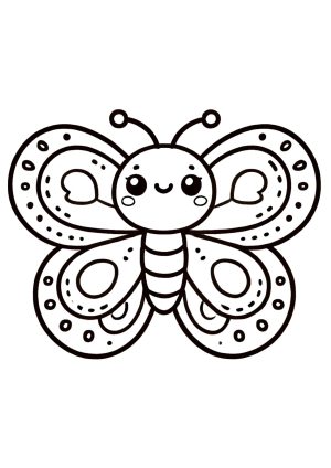 Schmetterling süß